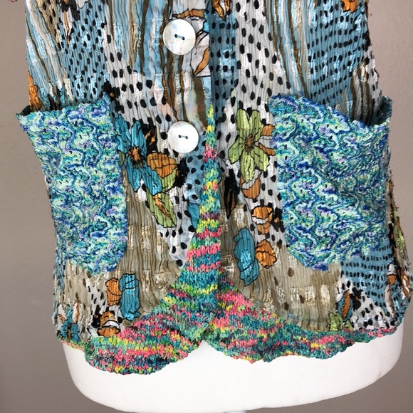 Alberto Makali Multicolor Short Sleeve Camp Shirt - Picture 3 of 9